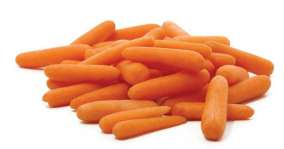 Морква свіжа міні, очищена, мита, 1 кг